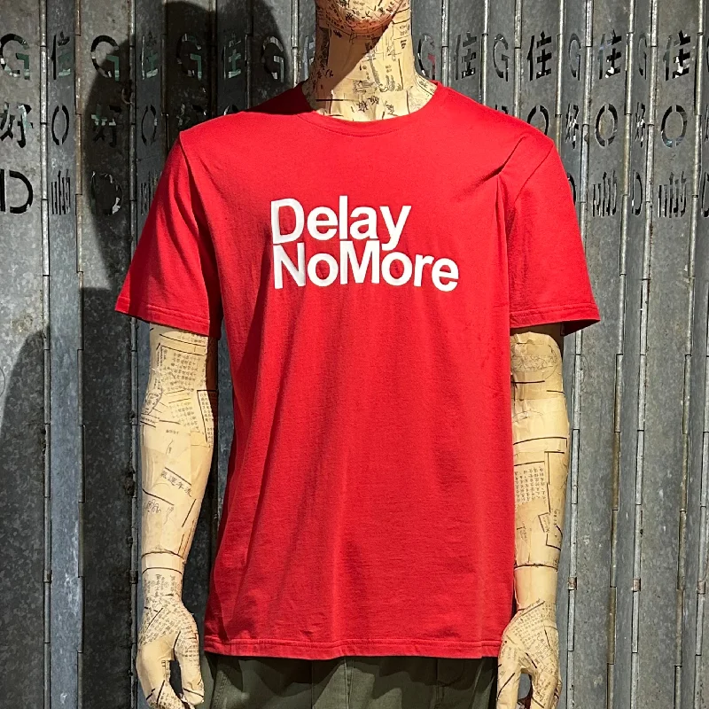 Delay No More Classic T-Shirt, Red