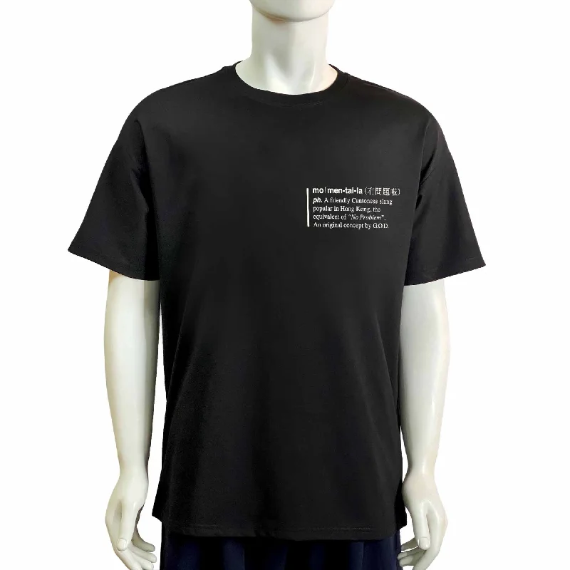 Momentaila Oversized T-shirt, Black