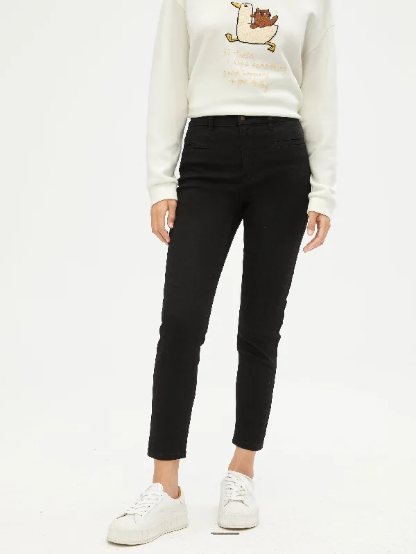 High Stretch Black Jeans