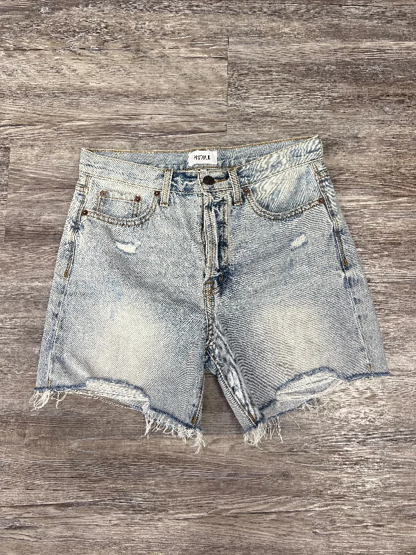 Shorts By Pistola In Blue Denim, Size: 2