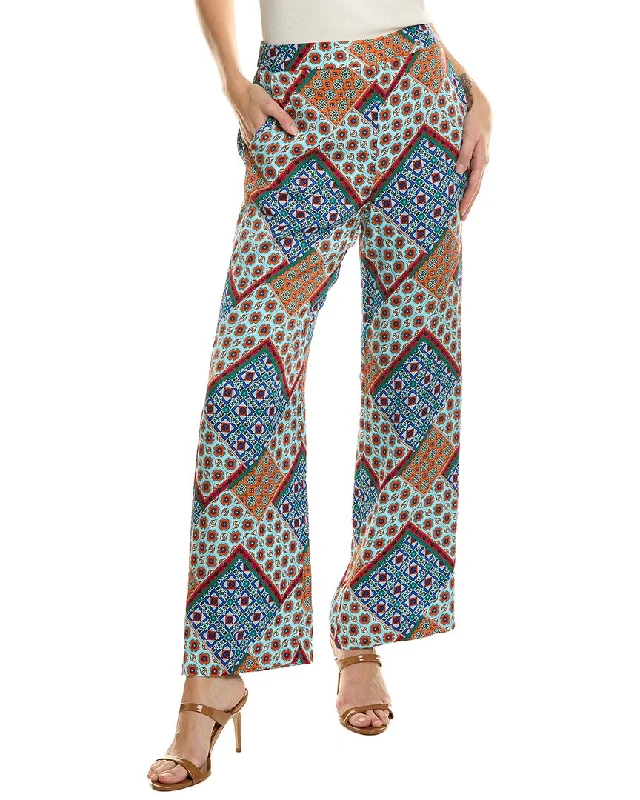 Elie Tahari The Andrea Silk-Blend Pant