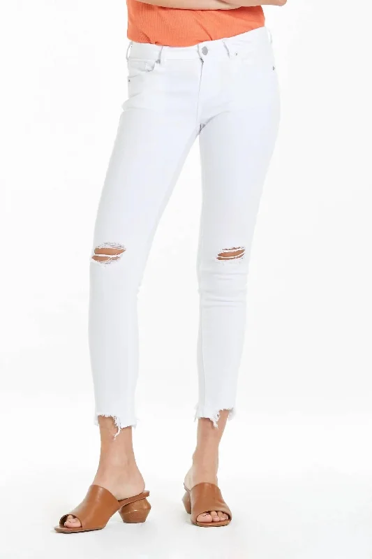 Joyrich Skinny Jeans In Optic White