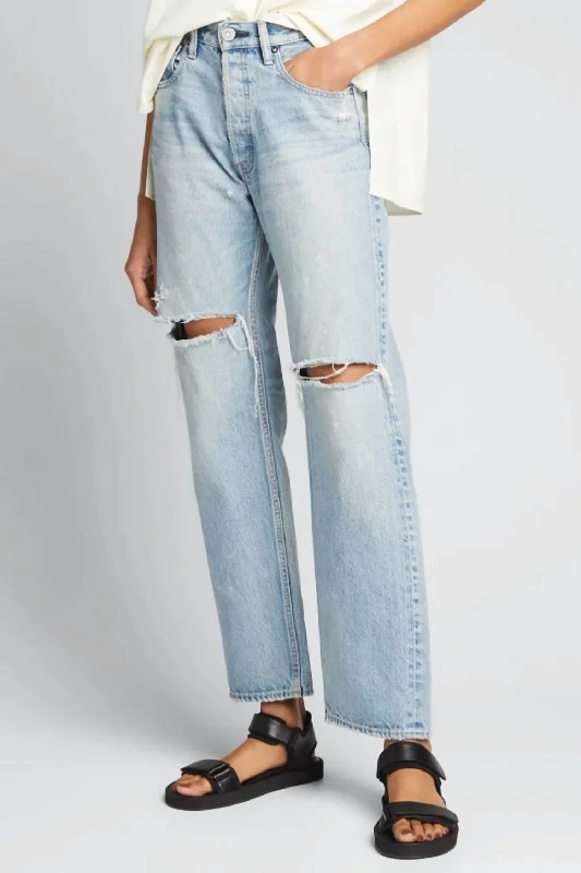 Teaneck Straight Jean In Blue 111