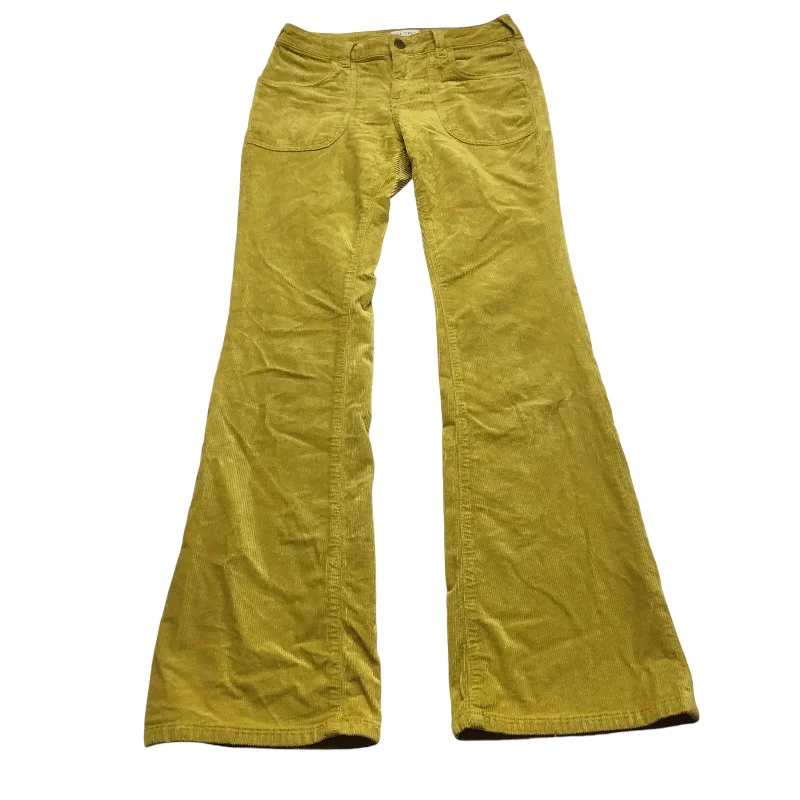 Pants Corduroy By Pilcro In Yellow, Size: 2