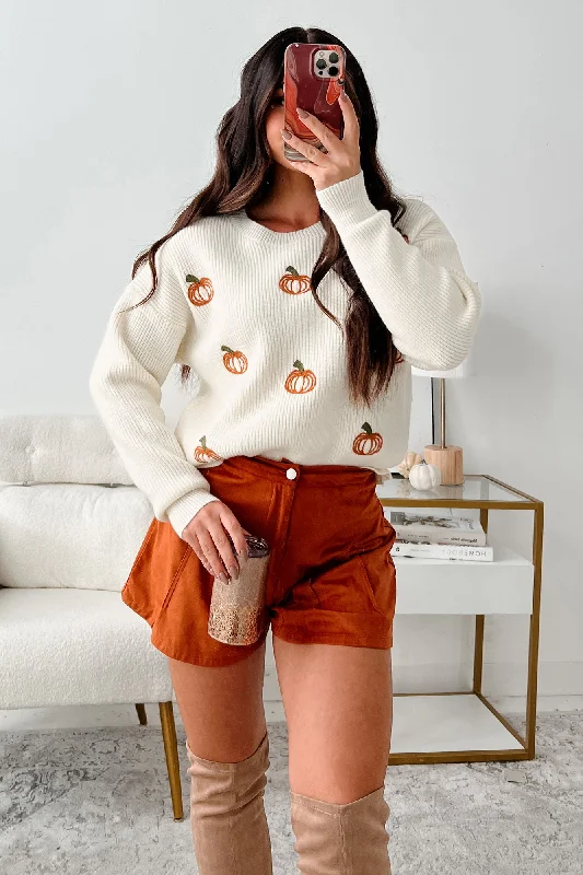 It's Pumpkin Season Pumpkin Sweater (Cream)