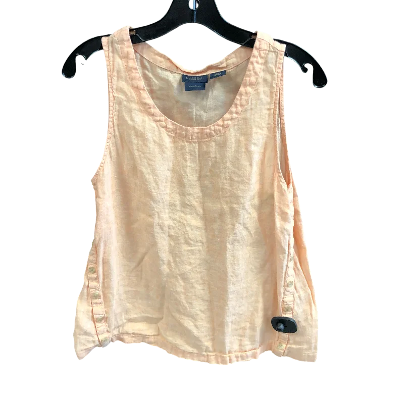 Top Sleeveless By Rachel Roy In Peach, Size: M