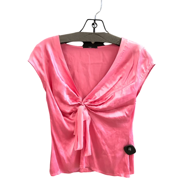 Top Sleeveless By T21 In Pink, Size: S