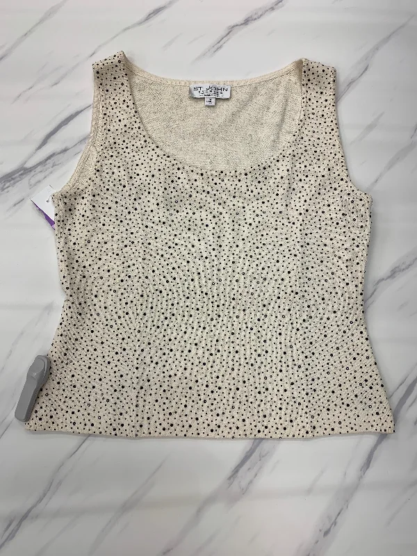 Top Sleeveless Designer St John Collection, Size M