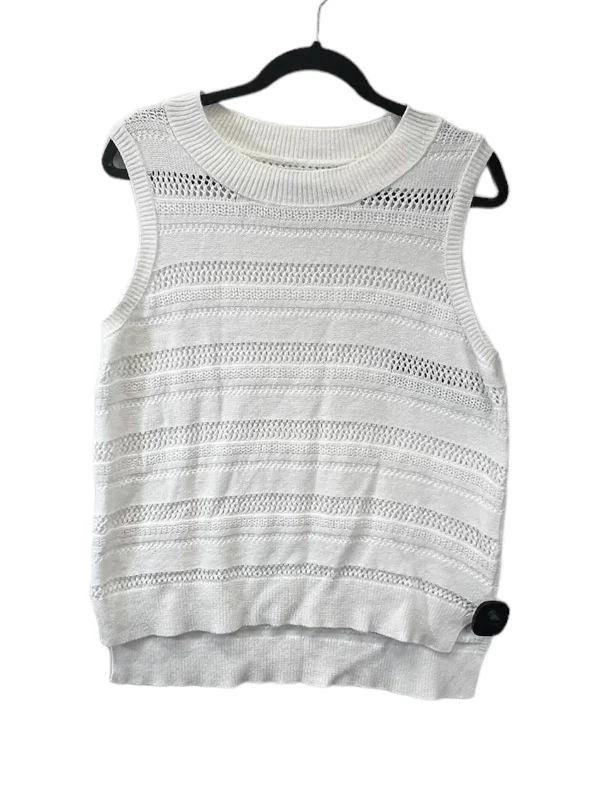 White Top Sleeveless Designer Joie, Size M