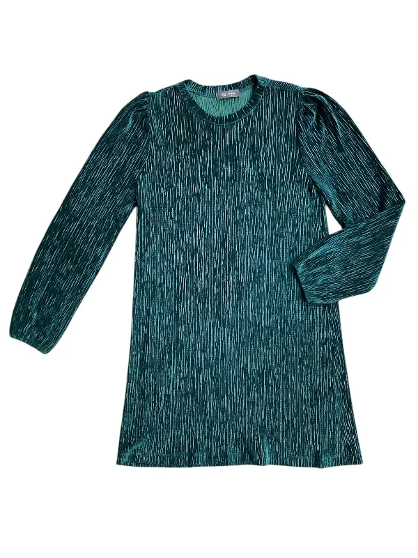 Dress Casual Short By Clothes Mentor In Teal, Size: S