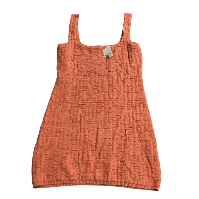 Dress Casual Short By Free People In Orange, Size: L