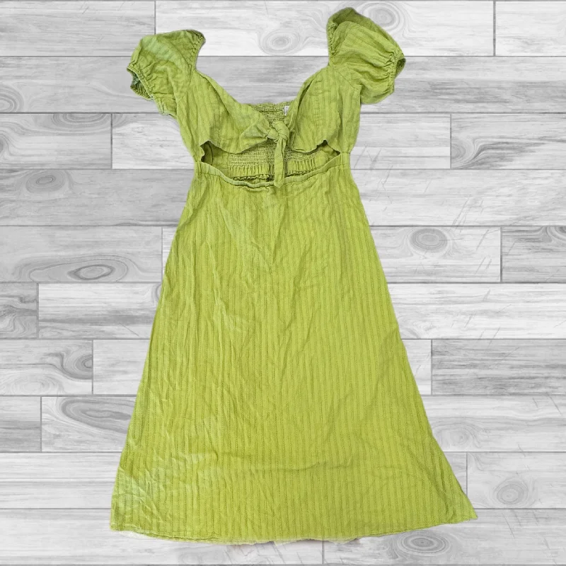 Green Dress Casual Midi Show Me Your Mumu, Size Xxl