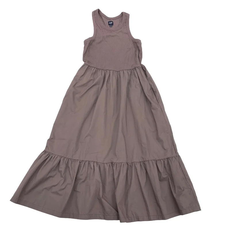 MAUVE GAP DRESS CASUAL MIDI, Size L