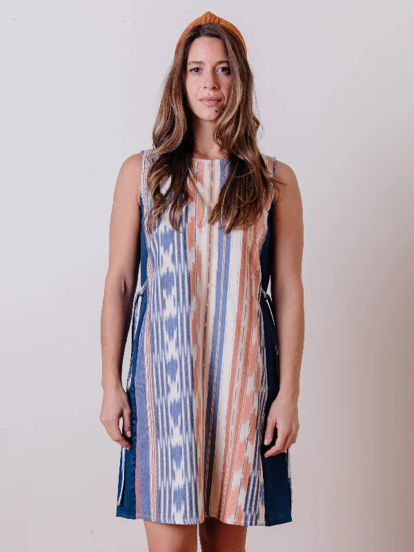 Dakota Dress - Rainbow Ikat