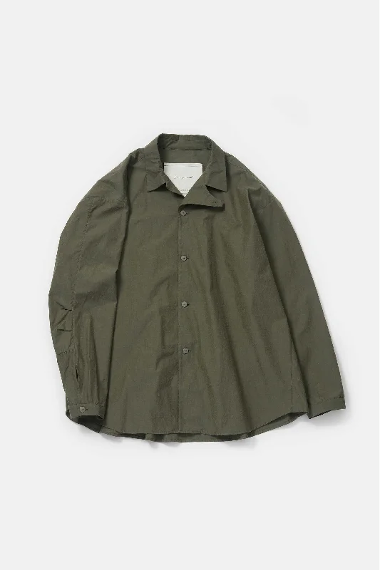 THE SCOUT SHIRT / COTTON SILK KHAKI